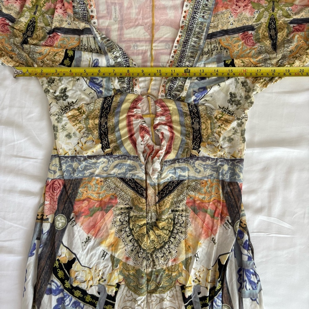 NWOT Camilla Round Echoes of Erhu Maxi Dress S M - Picture 11 of 16